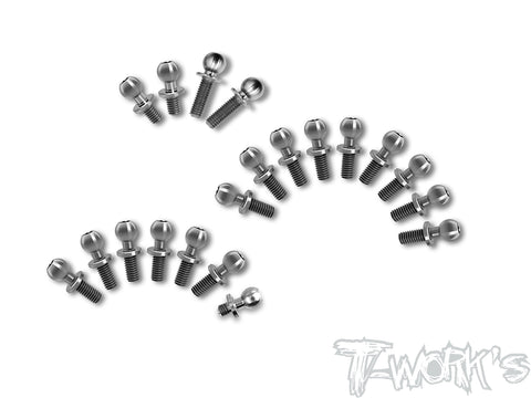 TP-099   64 Titanium Ball End Set  (For Yokomo BD9/BD10/BD10 LC ) 20pcs.