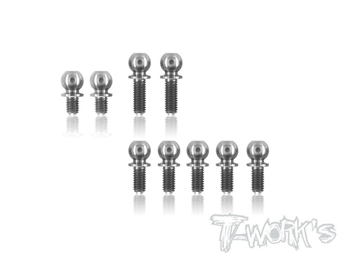 TP-114 64 Titanium Ball End set ( For Xray X1 2020 )
