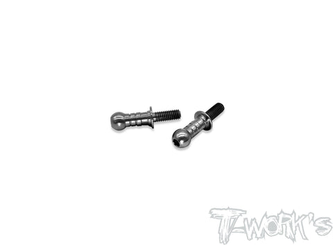 TP-132-E  64 Titanium Antiroll Bar Ball L  ( For Mugen MTC2/MTC2R ) 2pcs.