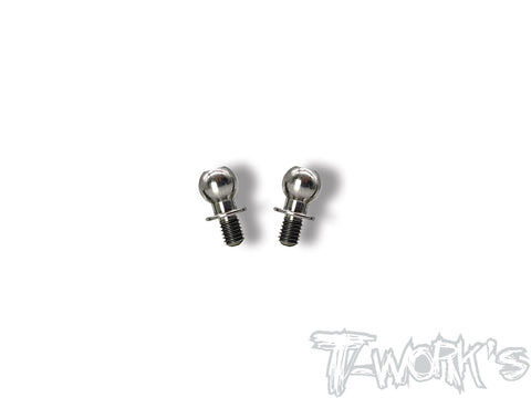 TP-132B 64 Titanium Mugen MTC2/MTC2R Ballstud  6x4mm/6mm/8mm ( 2pcs.)