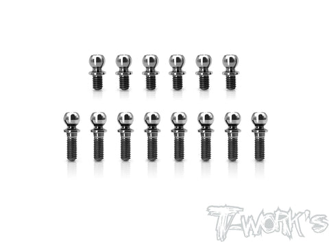 TP-139  64 Titanium Ball End set ( For  Serpent X20 FWD )