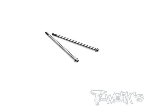 TP-148 64 Titanium A-Arm Long Screw  2pcs. ( For Mayako MX8 )