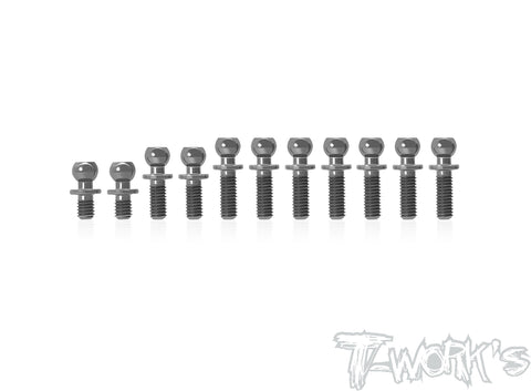TP-162   64 Titanium Ball End set ( For Xray X12'23 )
