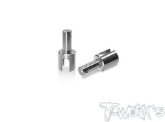 TP-180-X4'23	     64 Titanium Gear Diff. BB Driveshaft Adapters  ( For Xray X4'23/X4F'26 )