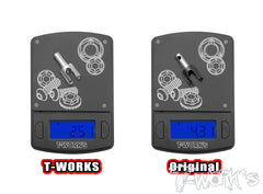 TP-180-X4'23	     64 Titanium Gear Diff. BB Driveshaft Adapters  ( For Xray X4'23/X4F'26 )