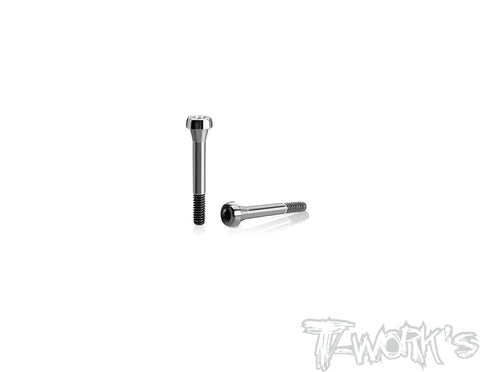 TP-800R-C	64 Titanium Body Shell Front End Downtravel Screw ( For Awesomatix A800R/A800RR ) 2pcs.