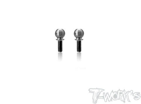 TP-X4-H	64 Titanium 6mm Ballstud With M3x6.5 ( For Xray X4'23 / X4F'24/X4F'25/X4F'26 ) 2pcs.