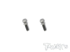 TP-Xray 64 Titanium 4.9x6/8/10mm  Ball End ( For Xray XB4,XB2,X1,XT2,XB8,GTX )2pcs.