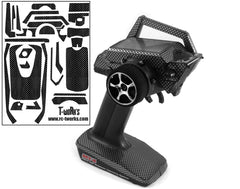 TS-002 Shiny Graphite Sticker (For Airtronics & Sanwa MT-4)