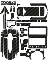 TS-003 3D Graphite Sticker (For Airtronics & Sanwa M11) 8 Colors