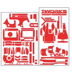 TS-033 3D Graphite Radio Skin with LCD Screen Protector (For KO EX-2) 8 Colors