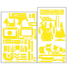 TS-033 3D Graphite Radio Skin with LCD Screen Protector (For KO EX-2) 8 Colors