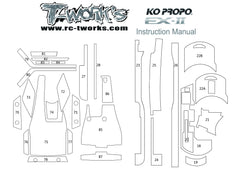 TS-033 3D Graphite Radio Skin with LCD Screen Protector (For KO EX-2) 8 Colors