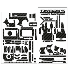 TS-033 3D Graphite Radio Skin with LCD Screen Protector (For KO EX-2) 8 Colors