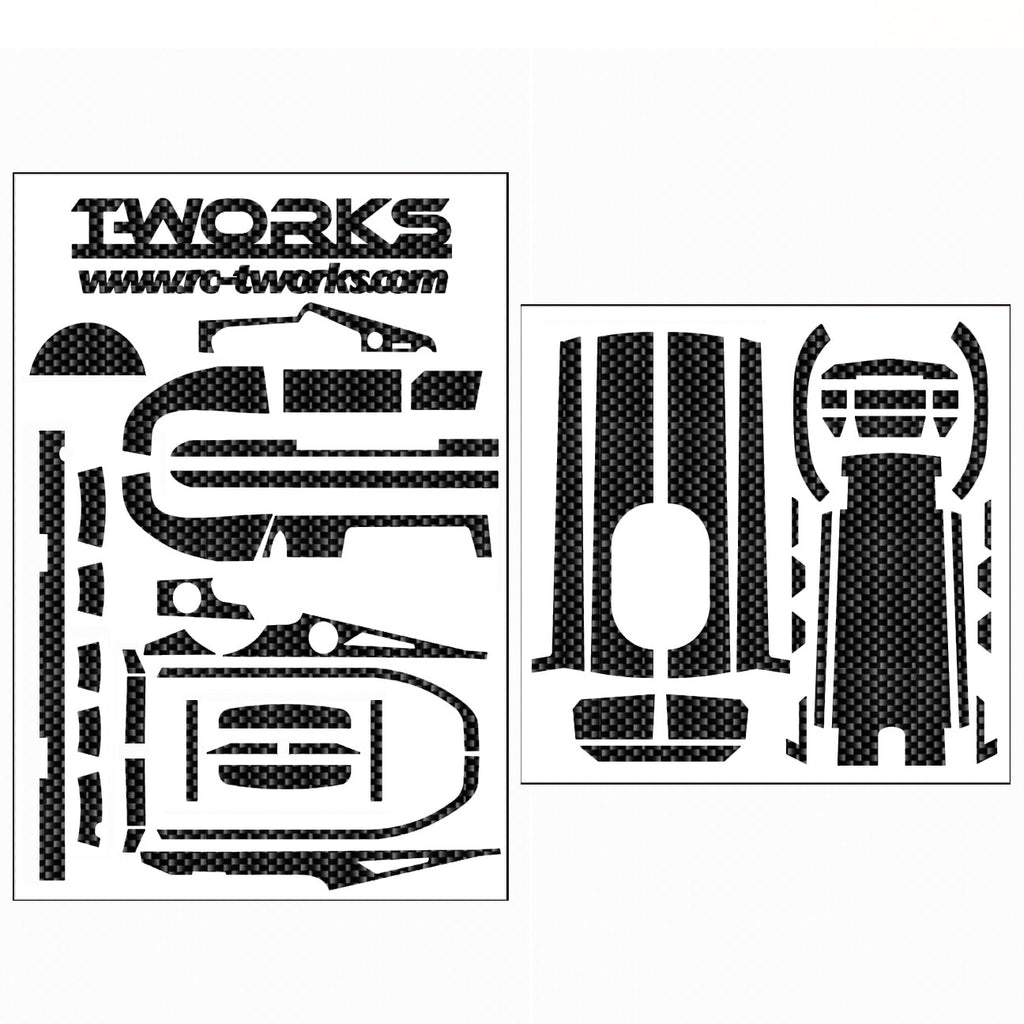 TS-038 Shiny Graphite Sticker Futaba 4PV – T-Work's Products