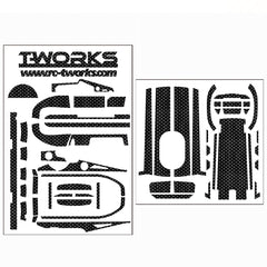 TS-038 Shiny Graphite Sticker Futaba 4PV