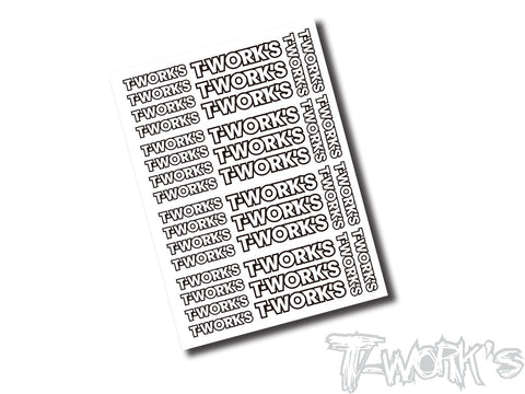 TS-039C T-Work's Team White Decal C