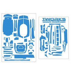 TS-044 3D Color Graphite Sticker  (For Sanwa & Airtronics M17 ) 6 Colors
