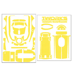 TS-048 3D Graphite Sticker (For Futaba 4PM )6Colors