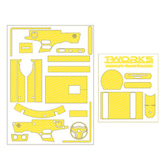 TS-050 3D Graphite Sticker ( For FlySky NB4 )6Colors