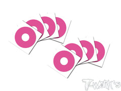 TS-057  Candy series 1/8 Buggy Rims Sticker ( Pink ) 8pcs.