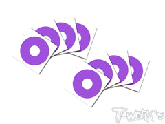 TS-057  Candy series 1/8 Buggy Rims Sticker ( Pink ) 8pcs.
