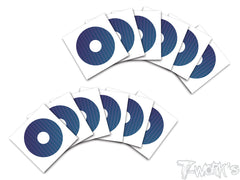 TS-058 3D Graphite 1/10 Buggy Rims Sticker 12pcs. (6colors)