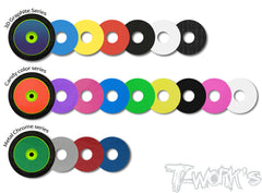 TS-060  3D Graphite 1/8 Truggy  Rims Sticker 12pcs. (6colors)