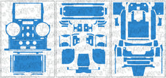 TS-062 3D  Sticker ( For Flysky PL18 )  6colors