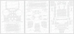 TS-062 3D  Sticker ( For Flysky PL18 )  6colors