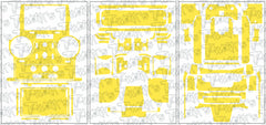TS-062 3D  Sticker ( For Flysky PL18 )  6colors