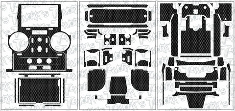 TS-063  Shiny Graphite Sticker ( For Flysky PL18 )