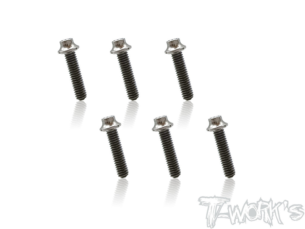 TRB RC 2.5 x 5mm Button Head Socket Cap Screw 12.9 Hard Alloy Steel (10) -  TRB RC®