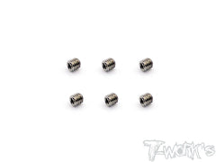 TSS-M3S   64 Titanium Hex. Socket Set Screw  6pcs.