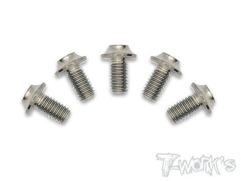 TSS-U-5 64 Titanium M3 Hex. Socket UFO Head Screw 5Pcs.