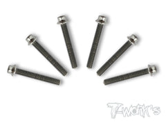 TSS-H  M3 64 Titanium Hex. Socket Head Screw