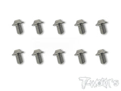 TSS-U M4 64 Titanium Hex. Socket UFO Head Screw