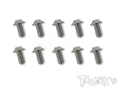 TSS-U M4 64 Titanium Hex. Socket UFO Head Screw