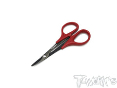 TT-021-BK   Black Titanium Nitride Lexan Curved Scissor