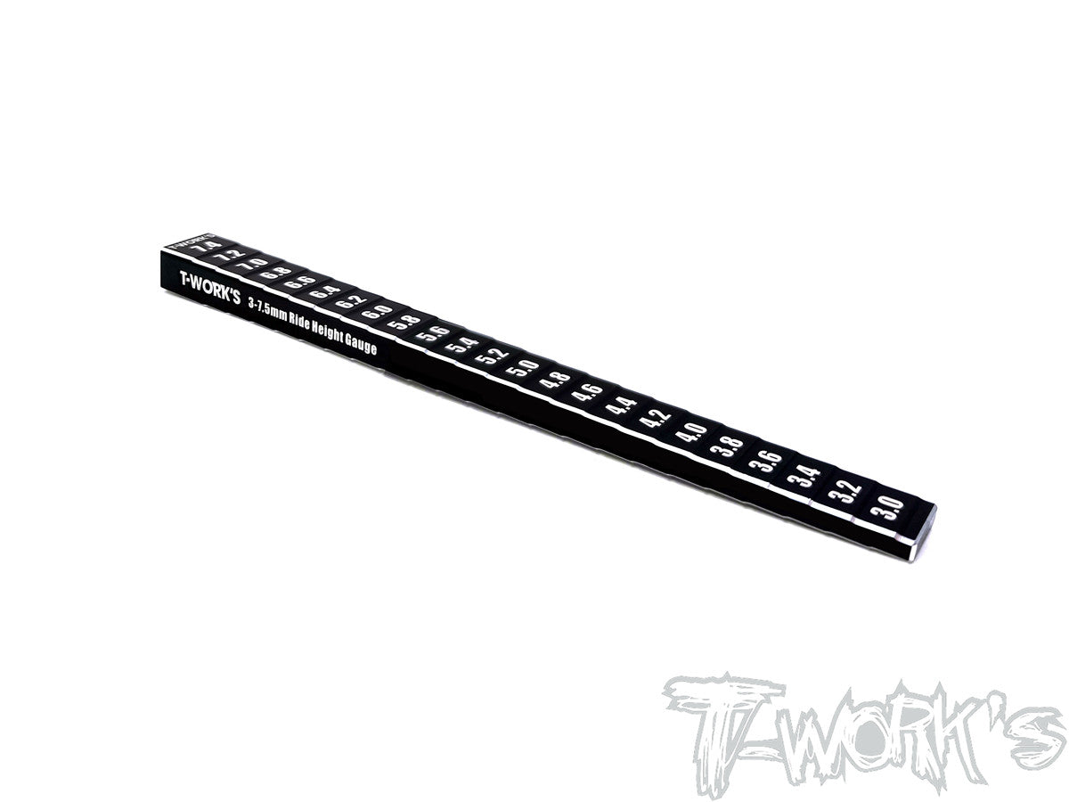 TT-095 3-7.5mm Ride Height Gauge ( For 1/10 Touring ) – T