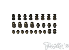 TO-315  7075-T6 Hard Coated Alum. Ball Set ( For Hong Nor X3 GTX E /  X3 GTS'23 )26 pcs.
